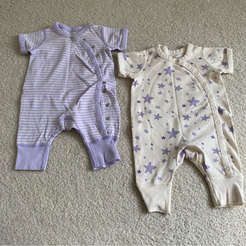 Moon and Back Rompers, 0-3 month ☀️3/$12☀️